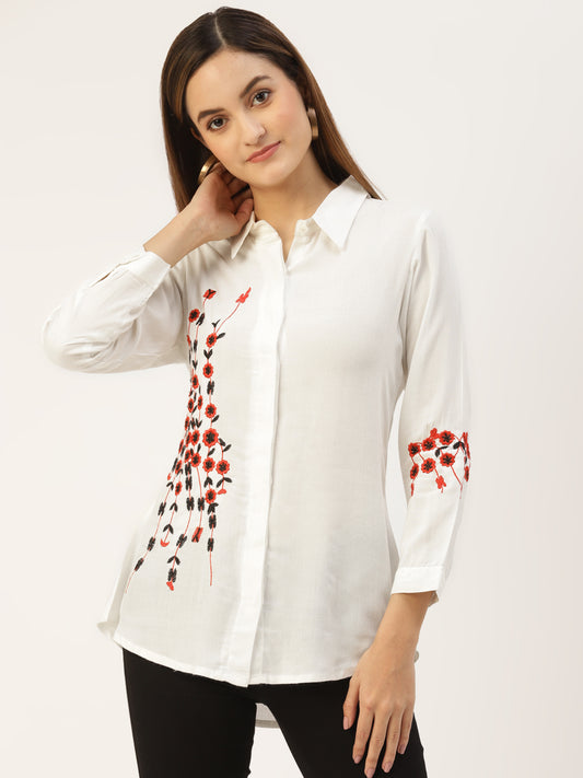 SathiSangi-Shirt White(SS-035)